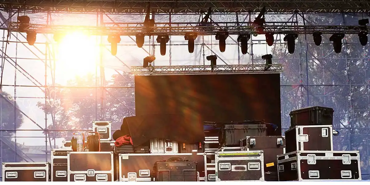 Producción e Instalación de Escenarios de Conciertos de Acero