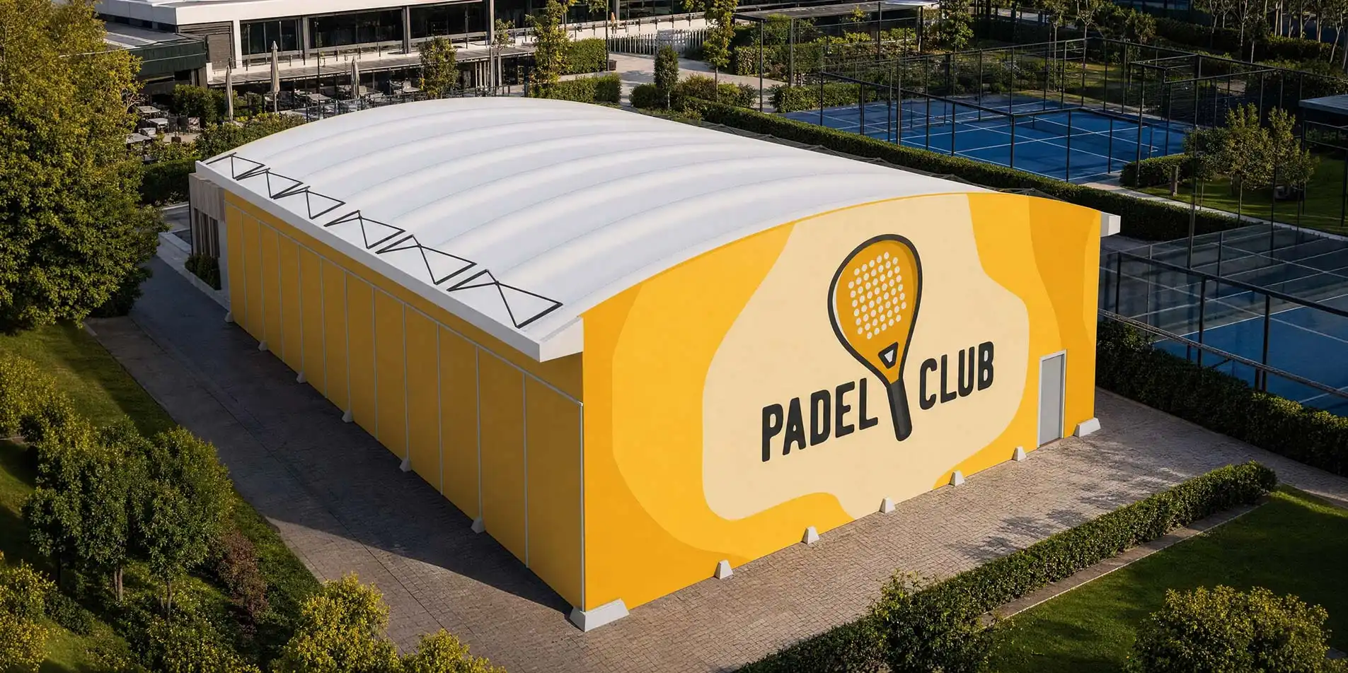 Cubierta para Pista de Pádel