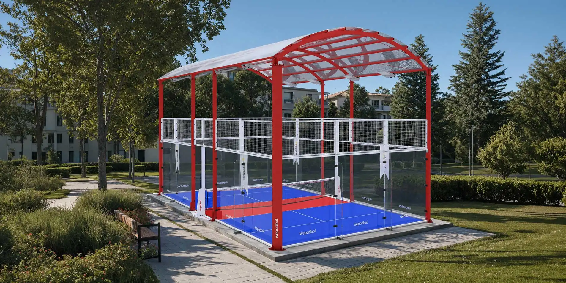 Cubierta para Pista de Padbol