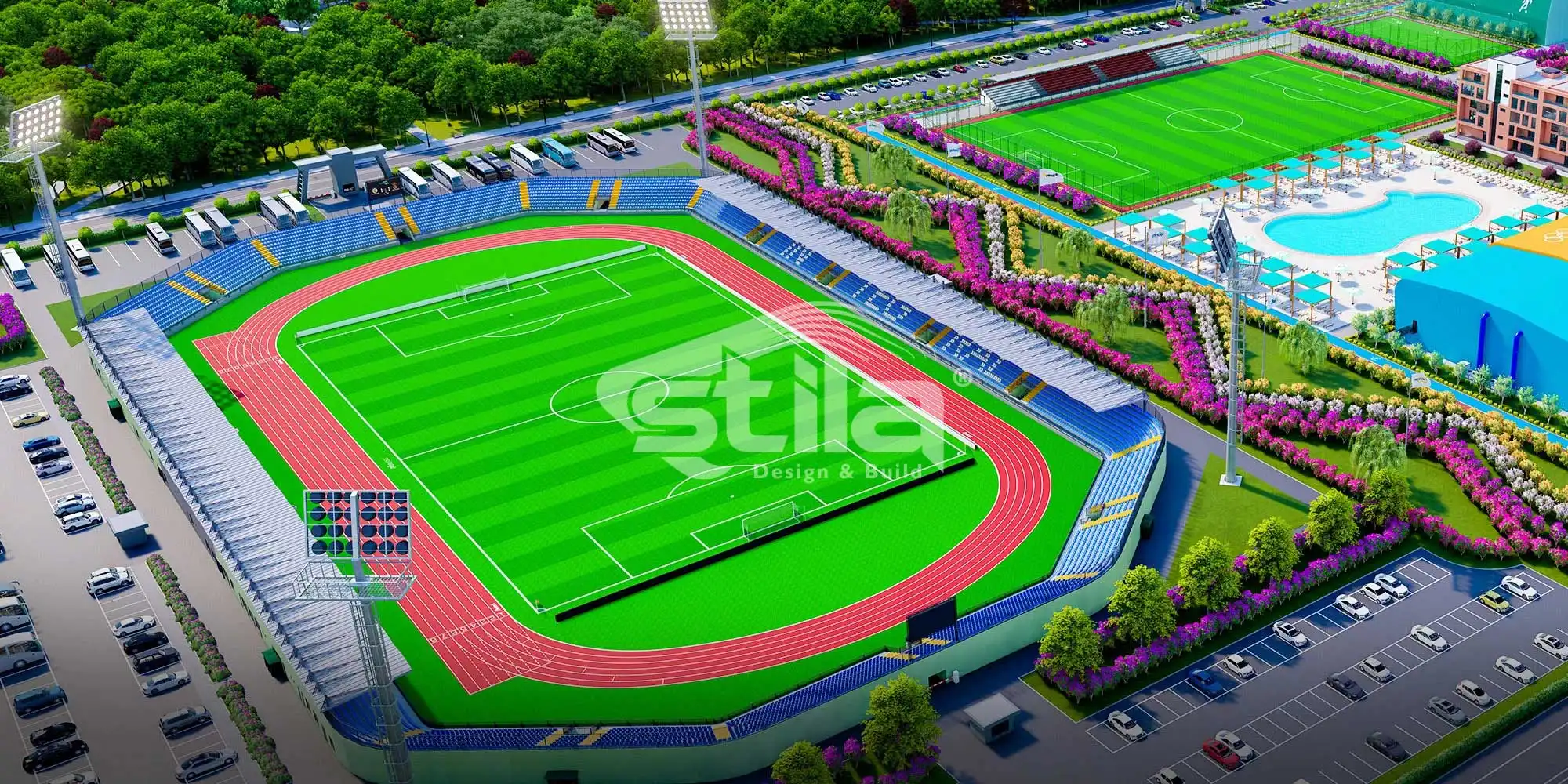 Estadio de 10.000 asientos