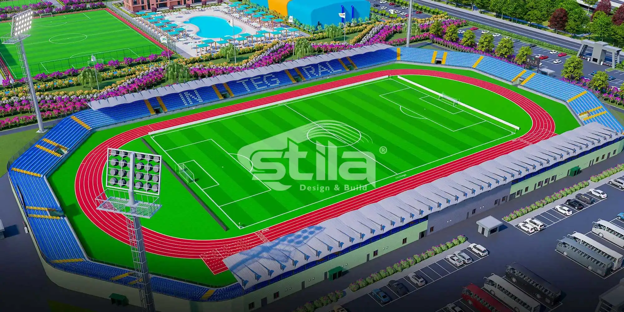 Estadio de 10.000 asientos